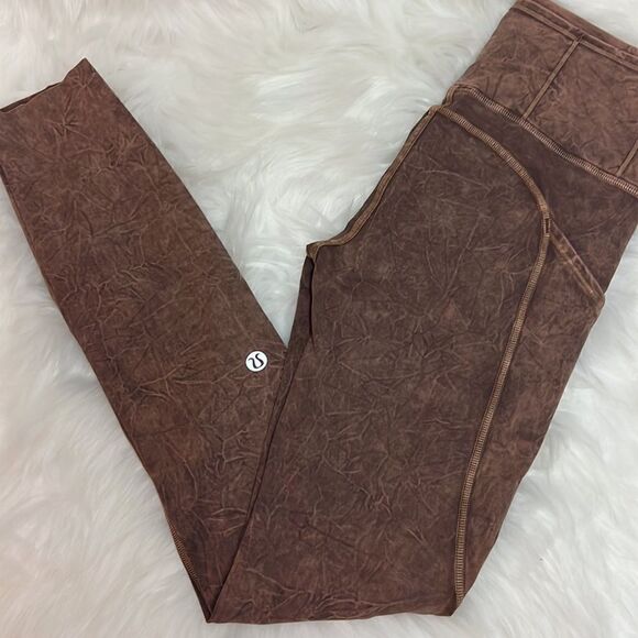 NWOT Lululemon Fast and Free HR Tight 25”  Iced Dye C34 - Picture 12 of 14